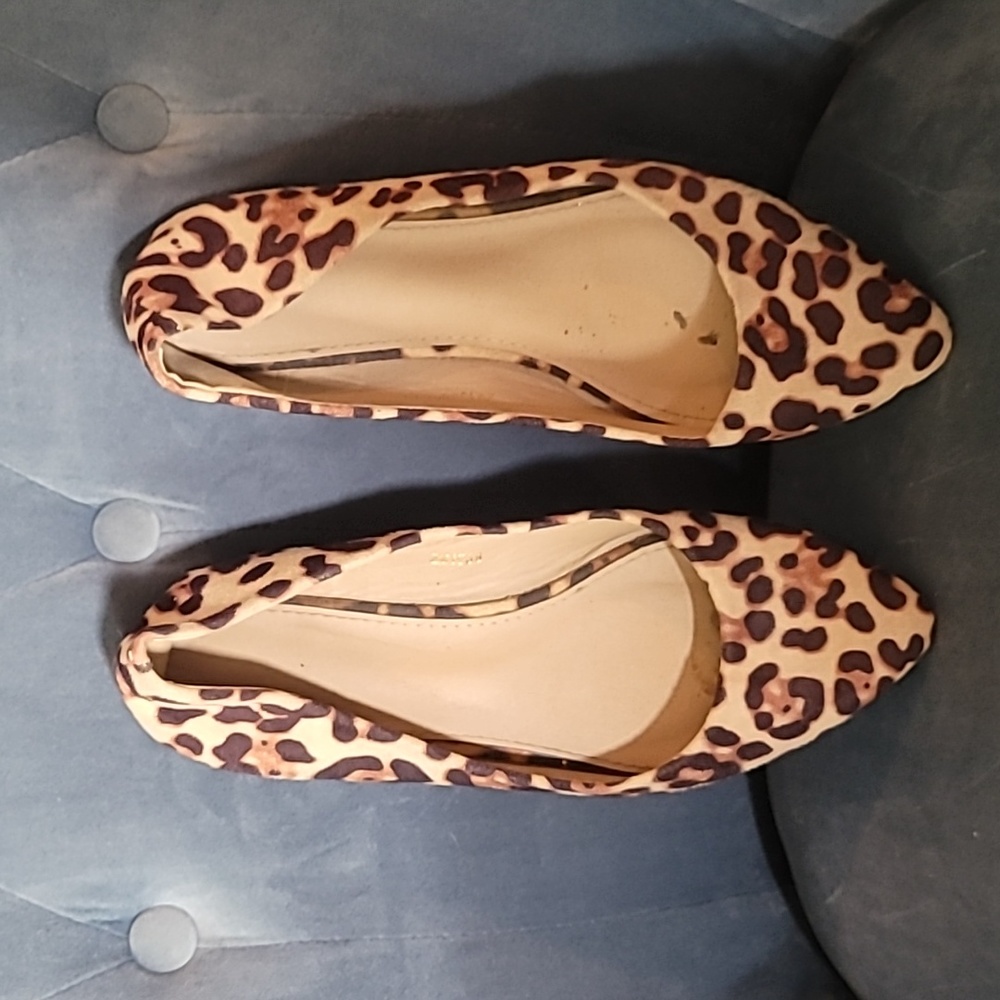Olio Cheetah Print Flats (8.5?)